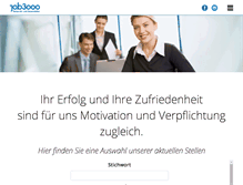 Tablet Screenshot of job-3000.ch